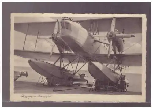 [Propagandapostkarte] DT-Reich (023383) Propagandakarte Flugzeug in Bereitschaft, gelaufen mit Fp 1941. 