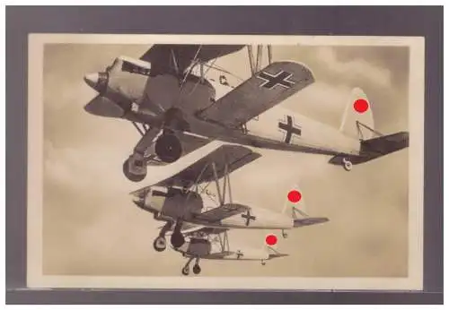 [Propagandapostkarte] DT-Reich (023384) Propagandakarte Jagtfliegerstaffel, gelaufen mit Fp 1941. 