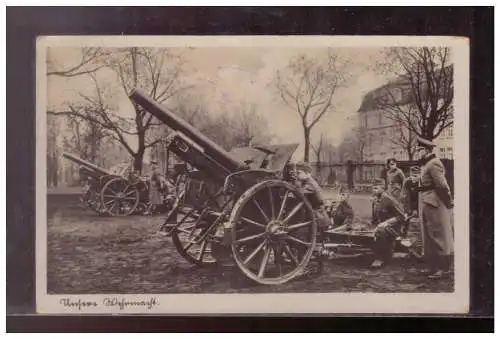 [Propagandapostkarte] DT-Reich (023399) Propagandakarte Unsere Wehrmacht, gelaufen mit Fp 1939. 