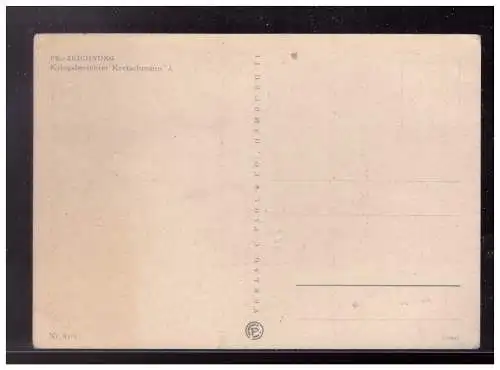 [Propagandapostkarte] DT-Reich (023402) Propagandakarte Kriegsberichter Kretschmann, ungebraucht. 