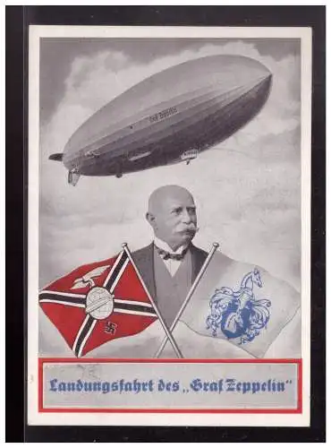 [Ansichtskarte] Dt- Reich (023433) AK Landungsfahrt des Graf Zeppelin, blanco gestempelt mit SST Gautag am Westwall 1939. 