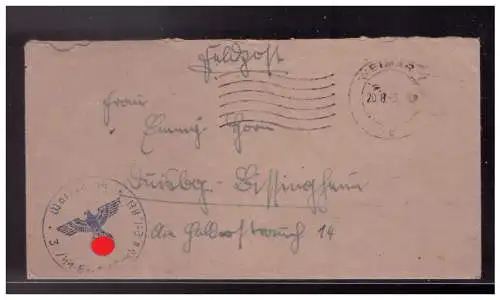 Deutsches Reich  Rundstempel (Datum und/oder Ort klar)