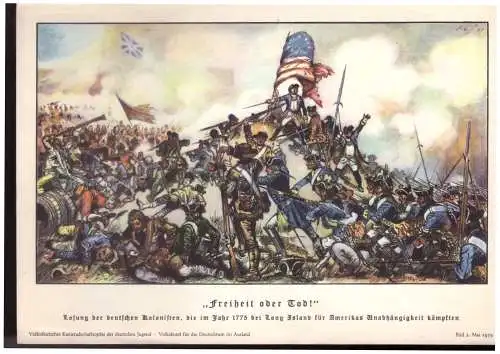 Dt.- Reich (023505) VDA Blatt Freiheit oder Tod, Blatt 2 Mai 1939