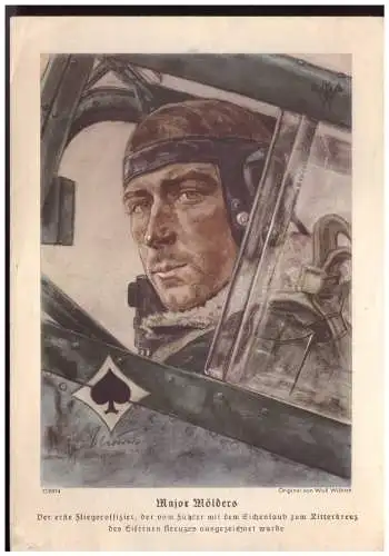 Dt.- Reich (023521) VDA Blatt Major Mölders, Blatt 20 November 1940, 2. Wahl