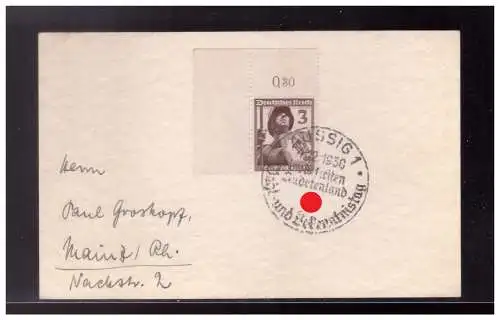 Bes. 2. Wk. Böhmen/M.  Rundstempel (Datum und/oder Ort klar)