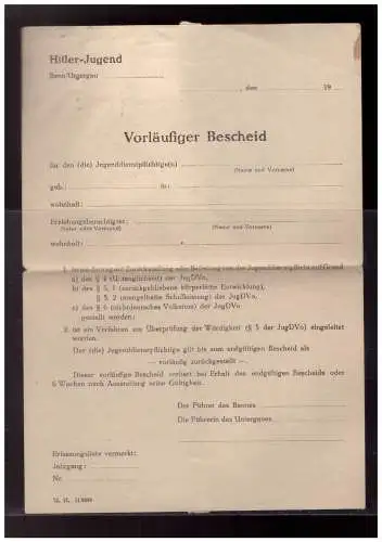 Deutsches Reich  Rundstempel (Datum und/oder Ort klar)