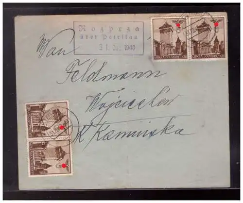 Deutsches Reich  Rundstempel (Datum und/oder Ort klar)