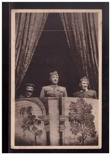 [Propagandapostkarte] Dt- Reich (023980) Propaganda, AK Franco, ungebraucht. 
