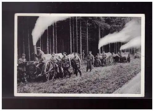 [Propagandapostkarte] Dt- Reich (024001) Propagandakarte Unsere Wehrmacht, Versorgungskolonen, gelaufen mit Feldpost am 23.11.1940. 