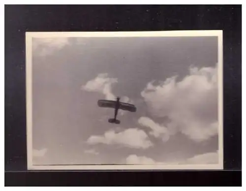 Dt- Reich (024017) Foto Flugzeug, 8,7 x 6,1 cm groß