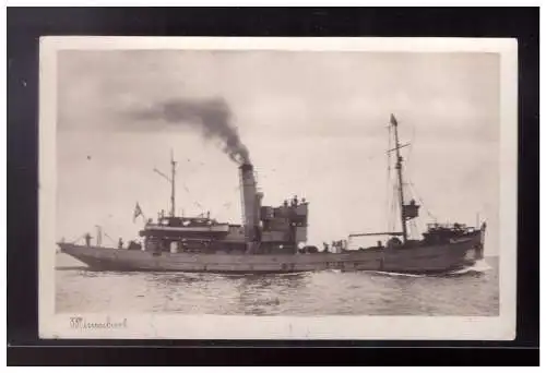 [Propagandapostkarte] Dt- Reich (024046) Propagandakarte Minnenboot, gelaufen mit Feldpost 8.7. 1941. 