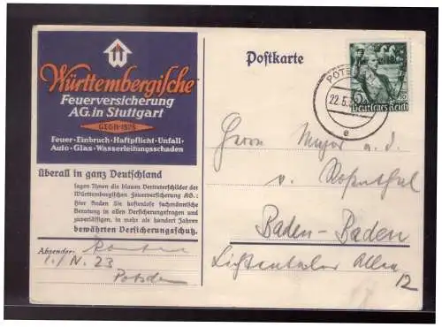 Deutsches Reich  Gebraucht