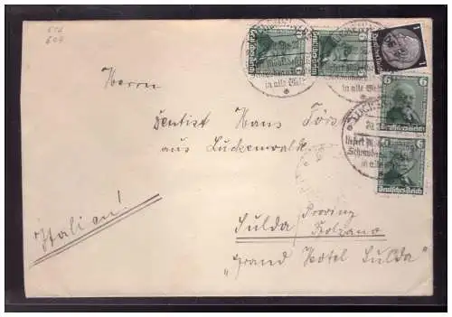 Deutsches Reich  Rundstempel (Datum und/oder Ort klar)