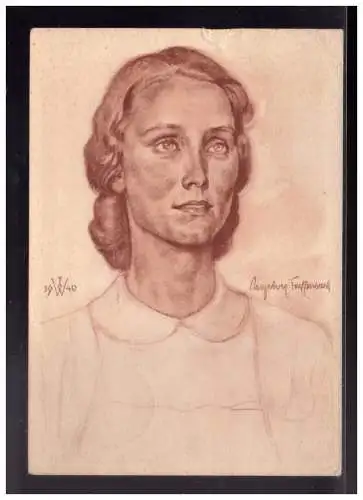 [Propagandapostkarte] Dt.- Reich (024110) Propagandakarte VDA W,Willrich Ingeborg Teuffenbach, Kärnten die Dichterin, gelaufenmit Fp 22.5.1941. 