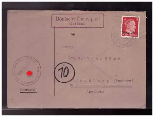 Deutsches Reich  Rundstempel (Datum und/oder Ort klar)