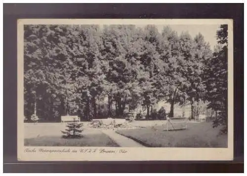 [Propagandapostkarte] Dt- Reich (024528) Propagandakarte Kantine der Reichs- Motorsportschule des NSKK Wrizen/ Oder, gel. mit FP 22.11.1942. 