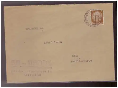 Deutsches Reich  Rundstempel (Datum und/oder Ort klar)