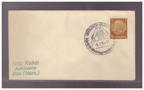 Deutsches Reich  Rundstempel (Datum und/oder Ort klar)