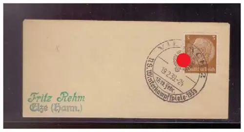 Deutsches Reich  Rundstempel (Datum und/oder Ort klar)