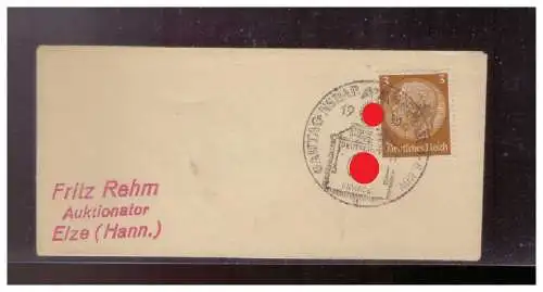 Deutsches Reich  Rundstempel (Datum und/oder Ort klar)