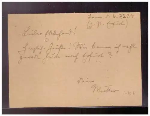 Deutsches Reich  Rundstempel (Datum und/oder Ort klar)