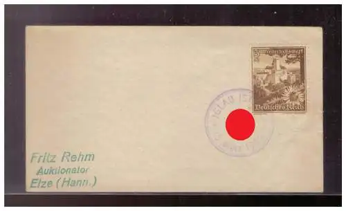 Bes. 2. Wk. Böhmen/M.  Rundstempel (Datum und/oder Ort klar)