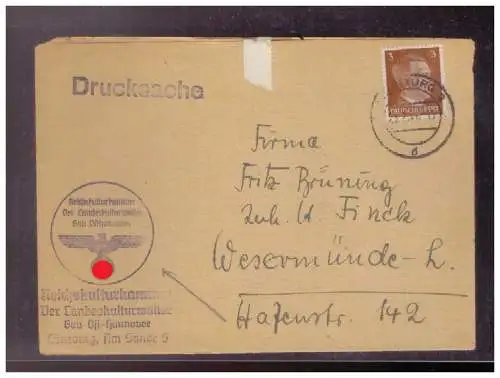 Deutsches Reich  Rundstempel (Datum und/oder Ort klar)