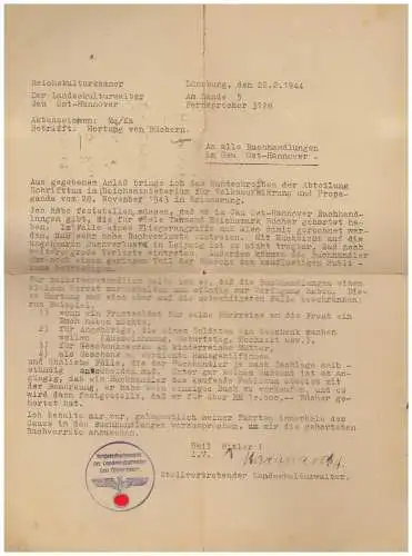 Deutsches Reich  Rundstempel (Datum und/oder Ort klar)