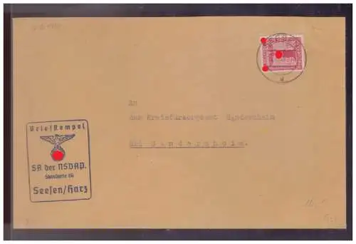 Deutsches Reich  Rundstempel (Datum und/oder Ort klar)