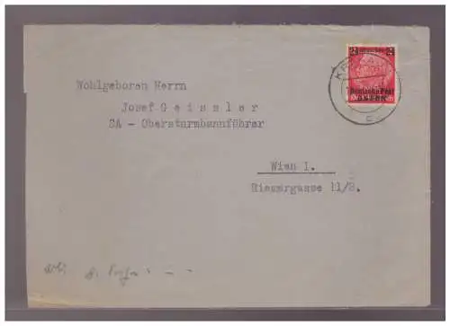 Deutsches Reich  Rundstempel (Datum und/oder Ort klar)