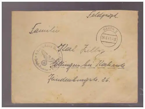 Deutsches Reich  Rundstempel (Datum und/oder Ort klar)