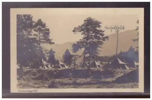 [Propagandapostkarte] Dt- Reich (024658) Propagandakarte Hitlerjugend (HJ) in Lenggries 1935, gelaufen mit SST 1935. 