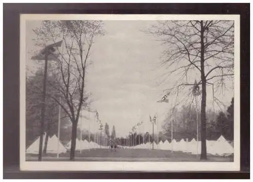 [Propagandapostkarte] Dt- Reich (024660) Propagandakarte Hitlerjugend (HJ) 4.Reichsfüher-und Reichsführerinnenlager der HJ in Braunschweig gel. 