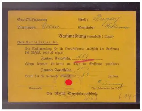 Deutsches Reich  Rundstempel (Datum und/oder Ort klar)