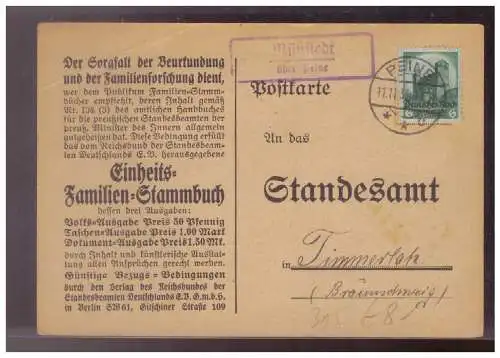 Deutsches Reich  Rundstempel (Datum und/oder Ort klar)