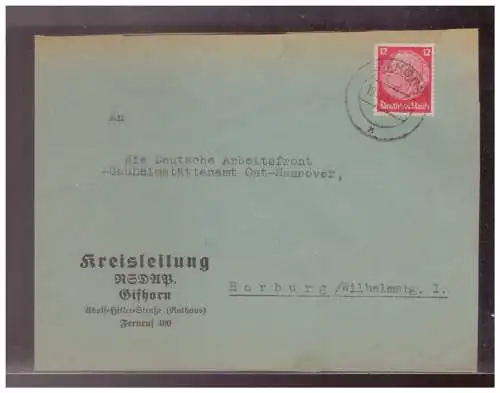 Deutsches Reich  Rundstempel (Datum und/oder Ort klar)