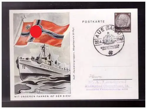 Deutsches Reich  Rundstempel (Datum und/oder Ort klar)