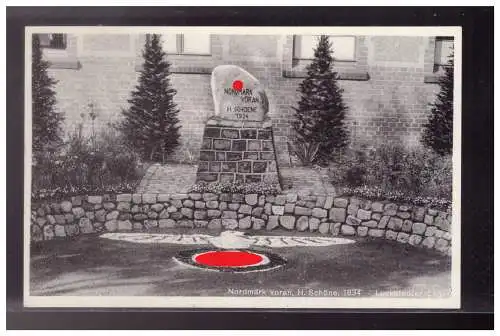 [Propagandapostkarte] Dt-Reich (024690) Propaganda Nordmark voran H.Schöne 1934, Lostätter- Lager, ungebraucht. 