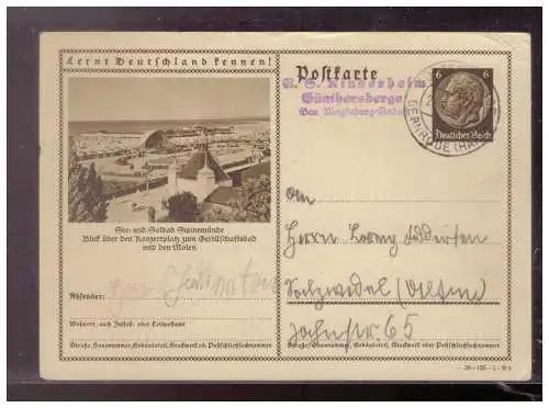 Deutsches Reich  Rundstempel (Datum und/oder Ort klar)