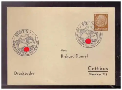 Deutsches Reich  Rundstempel (Datum und/oder Ort klar)