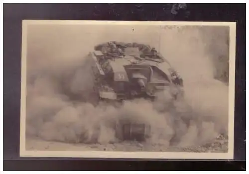 [Propagandapostkarte] Dt- Reich (024760) Propagandakarte Sowet- Union Sturmgeschütz im Angriff, ungebraucht. 