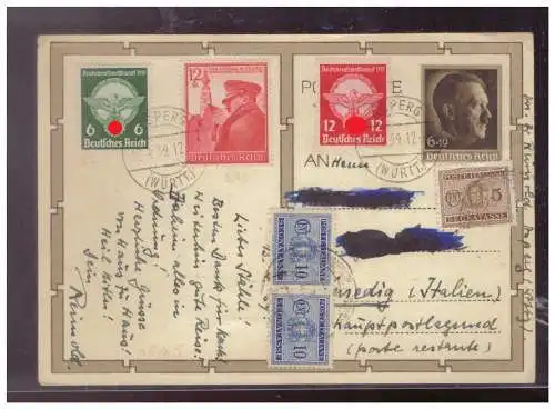 Deutsches Reich  Rundstempel (Datum und/oder Ort klar)