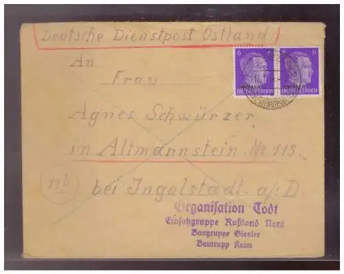 Deutsches Reich  Rundstempel (Datum und/oder Ort klar)