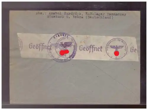 Deutsches Reich  Rundstempel (Datum und/oder Ort klar)