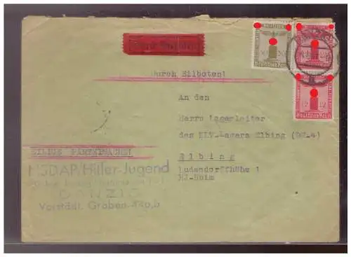 Deutsches Reich  Rundstempel (Datum und/oder Ort klar)