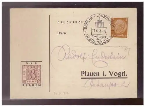 Deutsches Reich  Rundstempel (Datum und/oder Ort klar)