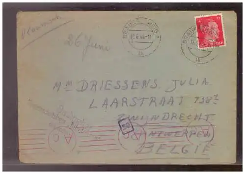 Deutsches Reich  Rundstempel (Datum und/oder Ort klar)