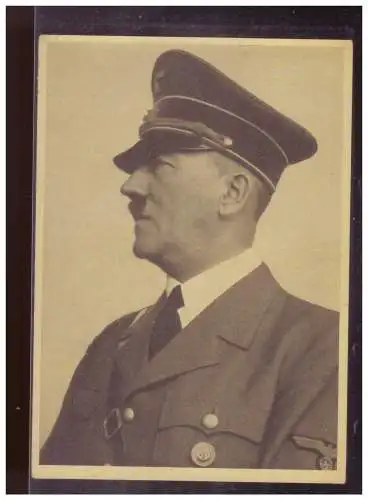 [Propagandapostkarte] Dt- Reich (024908) Propagandakarte Männer der Zeit Karte 124 Adolf Hitler , gelaufen SST München 26.7.1942. 