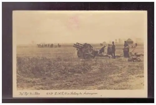 [Propagandapostkarte] Dt- Reich (024935) Propagandakarte Inf. Rgt 76 in Polen in seinen schweren Kämpfen bei Andrzejewo, ungebraucht. 