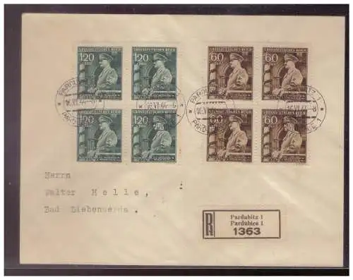 Bes. 2. Wk. Böhmen/M.  Rundstempel (Datum und/oder Ort klar)